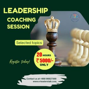 Leadership Coaching sessions (Selected topics)
