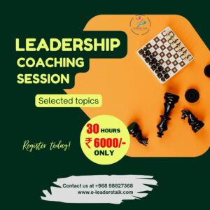 Leadership Coaching sessions (Selected topics)