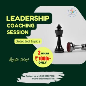 Leadership Coaching sessions (Selected topics)