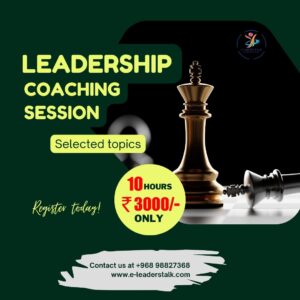 Leadership Coaching sessions (Selected topics)
